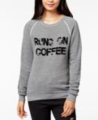 Bow & Drape Runs On Coffee Graphic Sweatshirt