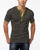 Armani Jeans Contrast-trim Henley