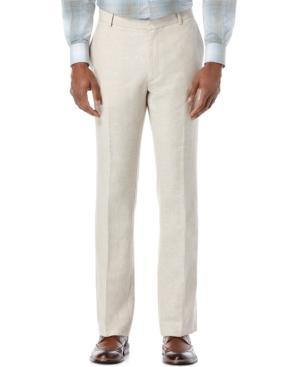 Perry Ellis Men's Linen-blend Slim Pants