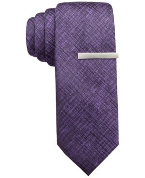 Alfani Men's Battery Solid Skinny Tie, Only At Macy's