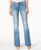 Kut From The Kloth Gisele Ripped Released-hem Flared Jeans, Organized Wash