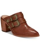 Frye Flynn Belted Mules Women's Shoes