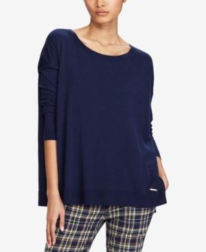 Polo Ralph Lauren Side-slit Crew Neck Sweater