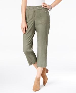 Inc International Concepts Studded Cargo Pants, Created For Macy's