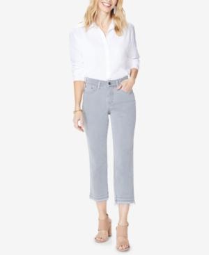 Nydj Raw-hem Tummy-control Capris