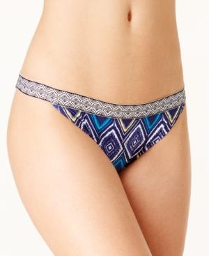 Roxy Band It Printed Cheeky Bikini Bottoms Women's Swimsuit