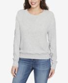 William Rast Tie-back Sweatshirt