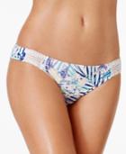 Roxy Sea Lovers Tropical-print Surfer Bikini Bottoms Women's Swimsuit