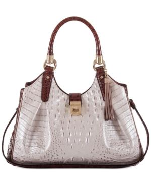 Brahmin Toasted Macaroon Durance Elisa Small Hobo