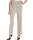 Style & Co. Petite Straight-leg Pull-on Trousers, Only At Macy's
