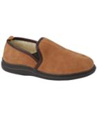 L.b. Evans Klondike Memory Foam Suede Slippers