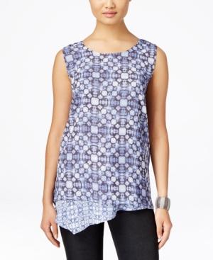 Style & Co. Layered Sleeveless Top, Only At Macy's