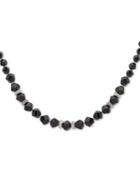 Anne Klein Faceted Bead & Crystal Collar Necklace, 16 + 3 Extender, Created For Macy's