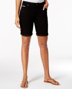 Calvin Klein Jeans Cuffed Denim Shorts