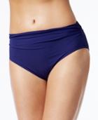 Profile By Gottex High-waist Ruched Bikini Bottoms Women's Swimsuit