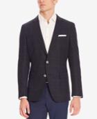 Boss Men's Slim-fit Windowpane Stretch Sport Coat