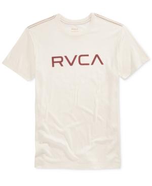 Rvca Men's Heathered Logo T-shirt