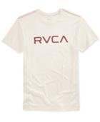 Rvca Men's Heathered Logo T-shirt