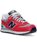 New Balance Women's 574 Winter Harbor Casual Sneakers From Finish Line