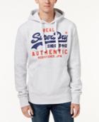 Superdry Men's Authentic Duo Logo-print Hoodie