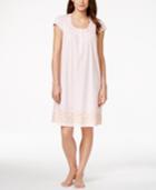 Charter Club Short-sleeve Printed Nightgown, Only At Macy's