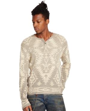 Denim & Supply Ralph Lauren Southwestern Henley Sweater