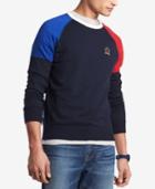 Tommy Hilfiger Men's Perry Colorblocked Raglan-sleeve Sweater