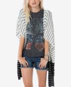O'neill Juniors' Daze Striped Draped Cardigan