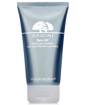 Origins Zero Oil Deep Pore Cleanser With Saw Palmetto & Mint, 5 Fl. Oz