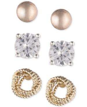 Nine West Knot Ball And Stud Trio