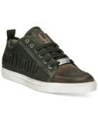 John Galliano Embossed Sneakers Men's Shoes
