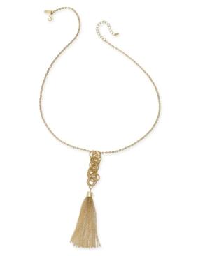 I.n.c. Long Tassel Pendant Necklace, Created For Macy's