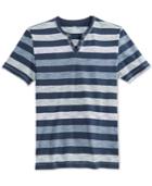 Inc International Concepts Men's Textured Striped T-shirt, Only At Macy's