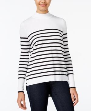 Xoxo Juniors' Chiffon-back Striped Sweater