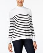 Xoxo Juniors' Chiffon-back Striped Sweater