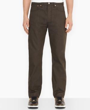 Levi's 501 Original Shrink-to-fit Bronze Brown Jeans
