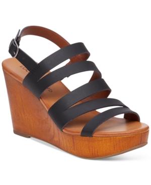 Lucky Brand Women's Marinaa Wedge Sandals Women's Shoes
