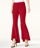 I.n.c. Flared High-low Pants, Created For Macy's