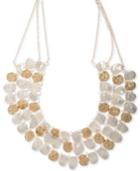 Lonna & Lilly Gold-tone & Imitation Pearl Multi-row Statement Necklace, 16 + 3 Extender