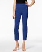 Inc International Concepts Cropped Straight-leg Pants, Created For Macy's