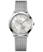 Ck Calvin Klein Watch, Men's Swiss Minimal Stainless Steel Mesh Bracelet 35mm K3m22126
