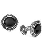 Scott Kay Men's Onyx Cuff Links In Sterling Silver