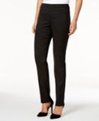 Charter Club Jacquard Pull-on Pants, Created For Macy's