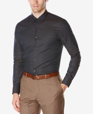 Perry Ellis Men's Micro-check Shirt