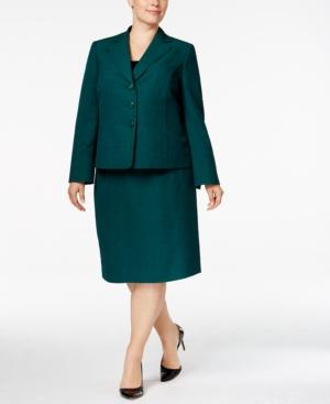 Le Suit Plus Size Three-button Skirt Suit