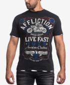 Affliction Men's Fire Water Graphic-print T-shirt