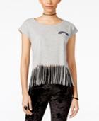 2 Kuhl Juniors' Fringe-trim Graphic T-shirt