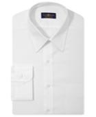 Club Room Estate Classic-fit Wrinkle Resistant White Dress Shirt