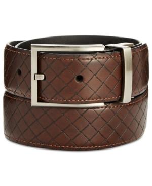 Ryan Seacrest Distinction Men's Embossed Belt