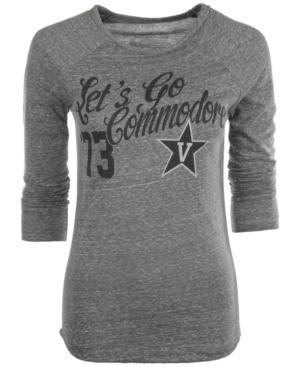 Royce Apparel Inc Women's Long-sleeve Vanderbilt Commodores Graphic T-shirt